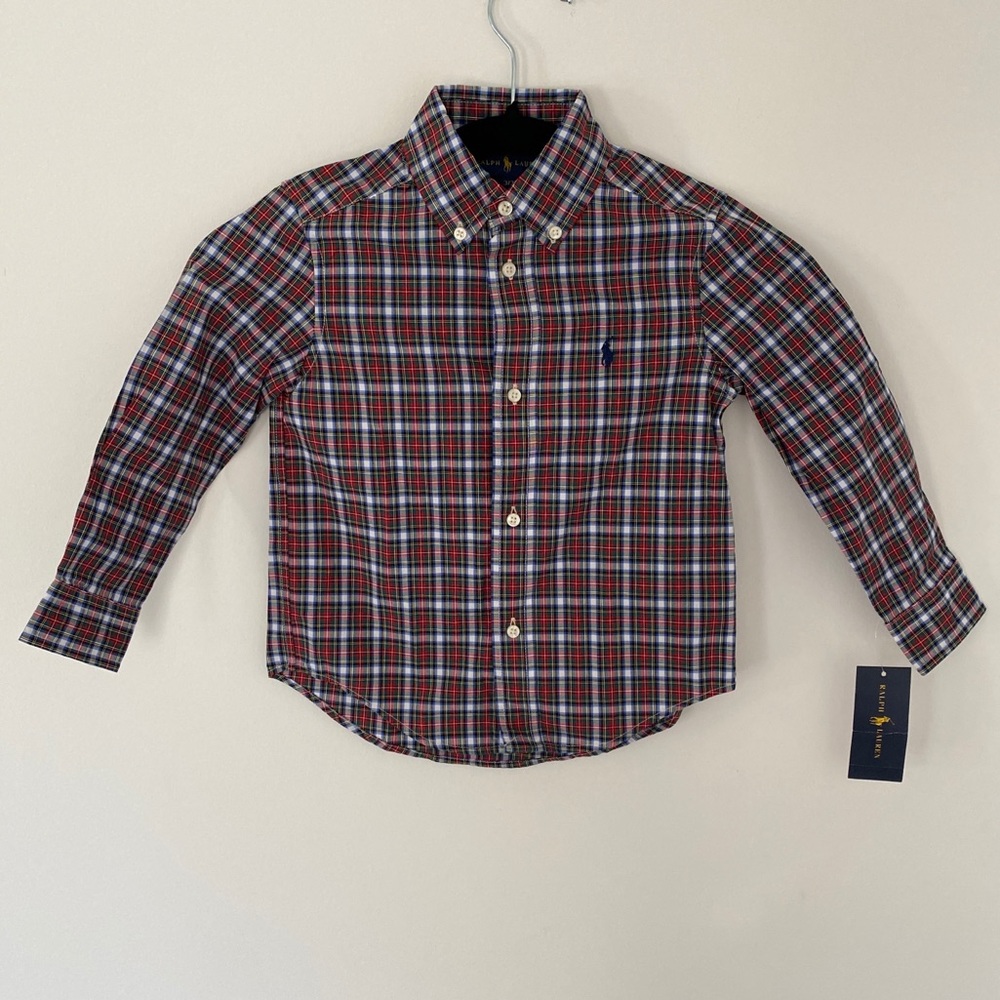 Ralph Lauren Striped Button Up Shirt